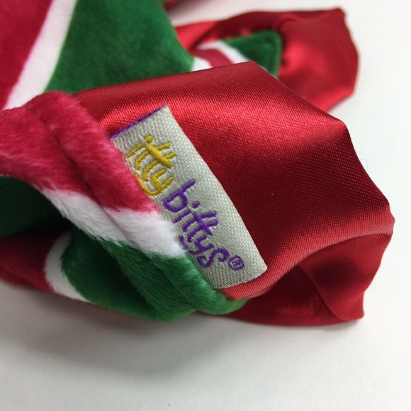 Hallmark Disney Itty Bittys Holiday Mickey Mouse Lovey Security Blanket Baby New - Picture 8 of 12